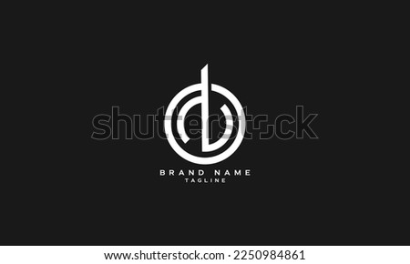 HDB, DB, HB, Abstract initial monogram letter alphabet logo design