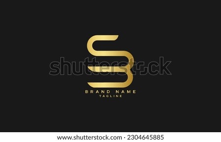 CSB, CBS, BSC, SB, BS, CB, BC, Abstract initial monogram letter alphabet logo design