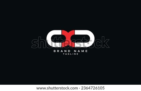 CXD, CDX, XCD, XDC, DXC, DCX, OXD, Abstract initial monogram letter alphabet logo design