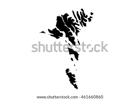 Map of faroe Islands