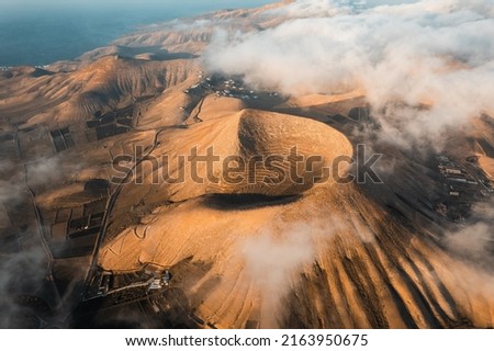 Similar – Image, Stock Photo Aerial view Lanzarote