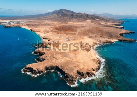 Similar – Image, Stock Photo Aerial view Lanzarote