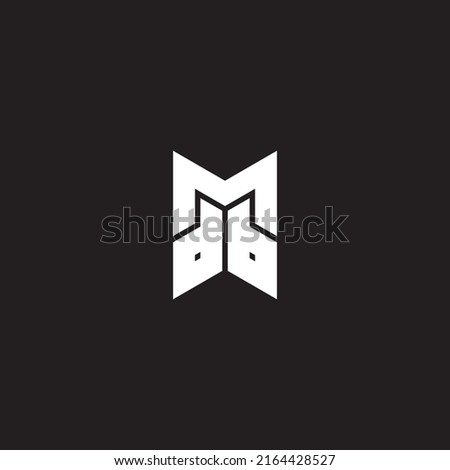 Letter MDB Minimal Simple Logo