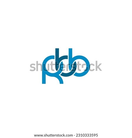 Letters RBB Monogram logo design