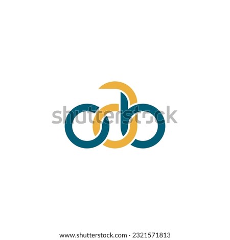 Letters OAB Monogram logo design