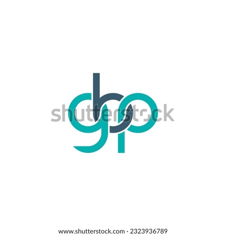 Letters GBP Monogram logo design