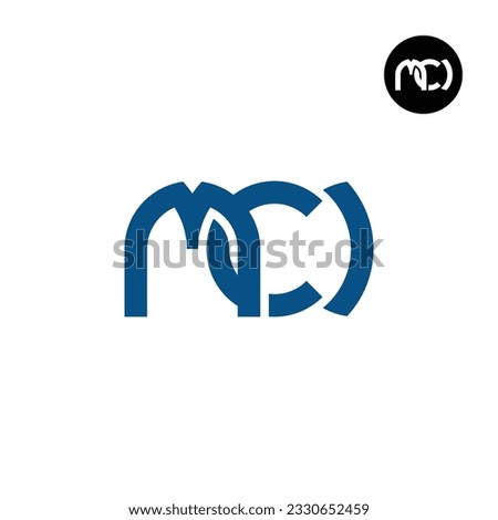 Letter MCI Monogram Logo Design