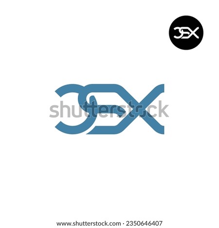 Letter CSX Monogram Logo Design