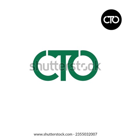 Letter CTO Monogram Logo Design