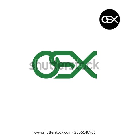 Letter OSX Monogram Logo Design
