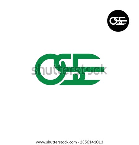 Letter OSE Monogram Logo Design