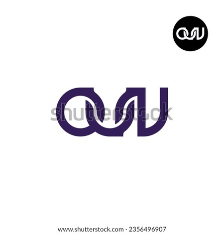 Letter OUN Monogram Logo Design