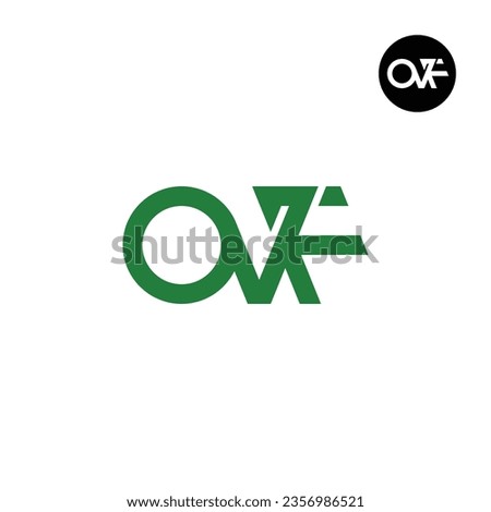 Letter OVF Monogram Logo Design