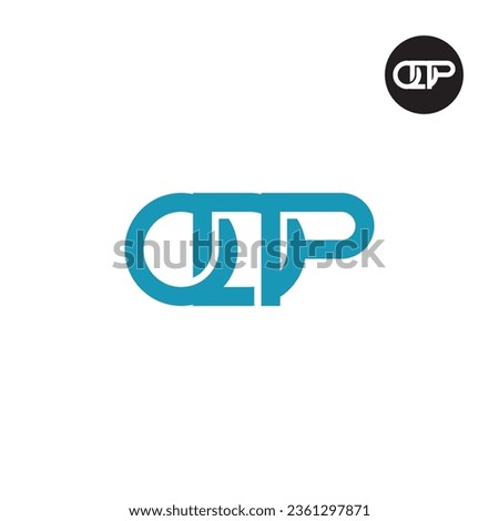 Letter ODP Monogram Logo Design