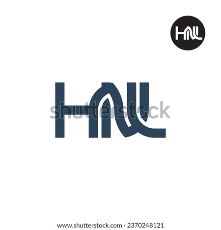 Letter HNL Monogram Logo Design