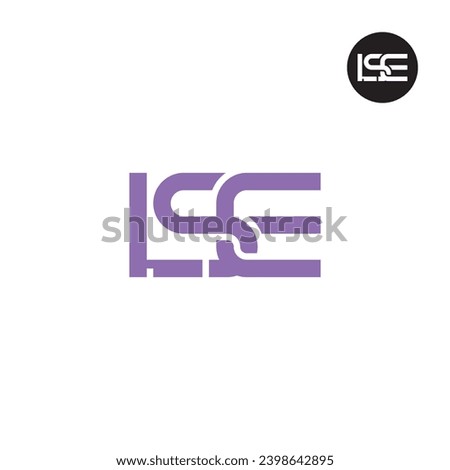 Letter LSE Monogram Logo Design