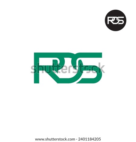 Letter RDS Monogram Logo Design