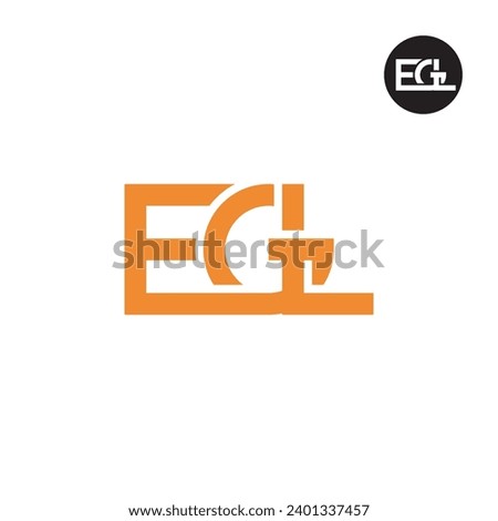 Letter EGL Monogram Logo Design