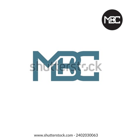 Letter MBC Monogram Logo Design