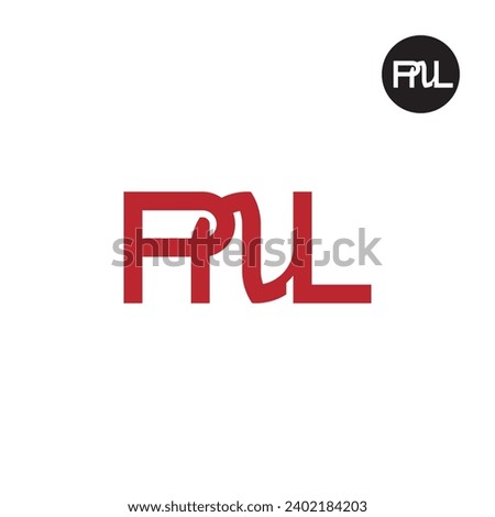 Letter PNL Monogram Logo Design