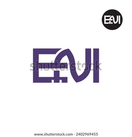 Letter ENI Monogram Logo Design