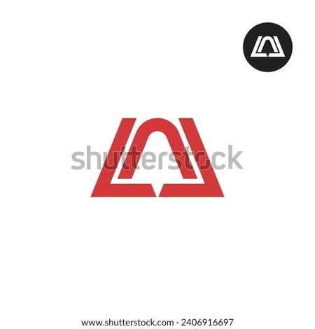 Letter LAL Monogram Logo Design