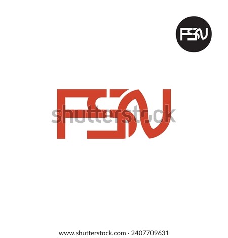 Letter FSN Monogram Logo Design