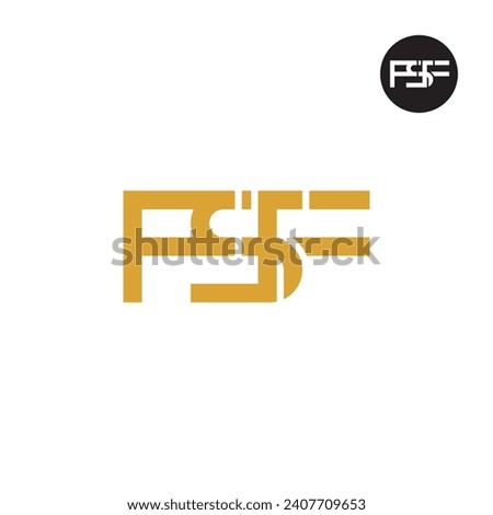 Letter FSF Monogram Logo Design