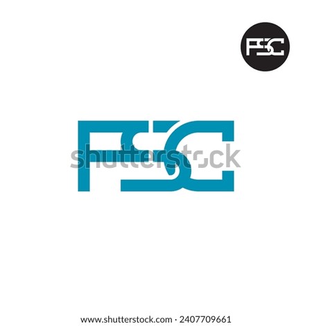 Letter FSC Monogram Logo Design