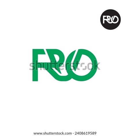 Letter RVO Monogram Logo Design