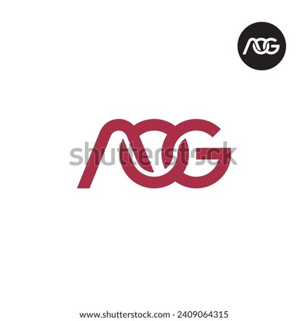 Letter AOG Monogram Logo Design