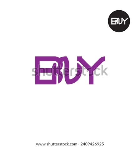 Letter BNY Monogram Logo Design
