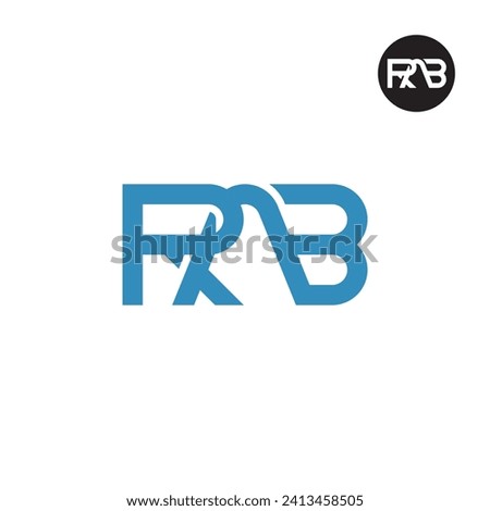 Letter RAB Monogram Logo Design