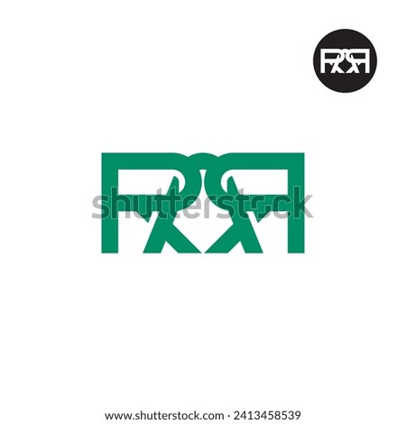 Letter RAR Monogram Logo Design