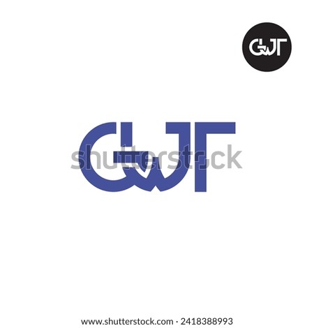 Letter GWT Monogram Logo Design