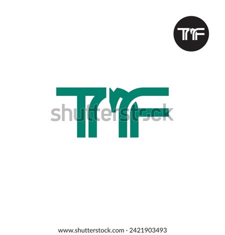 Letter TMF Monogram Logo Design