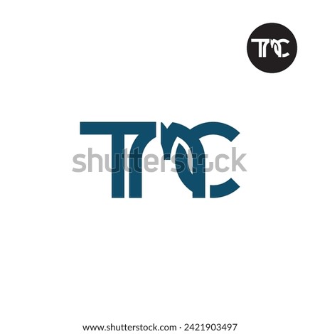 Letter TMC Monogram Logo Design