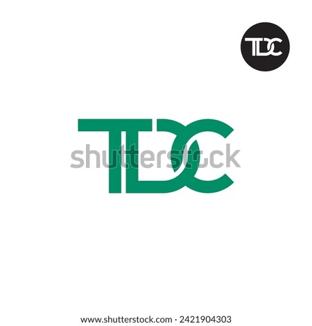 Letter TDC Monogram Logo Design