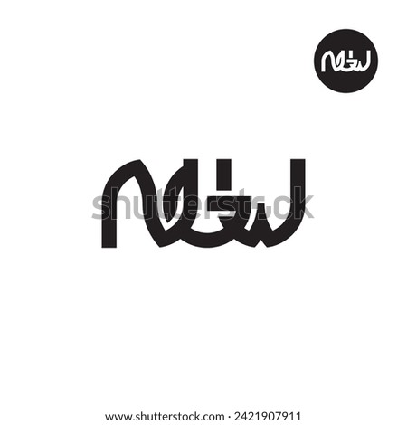 Letter NGW Monogram Logo Design