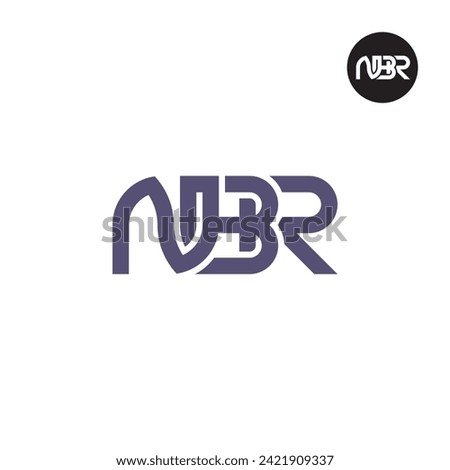 Letter NBR Monogram Logo Design