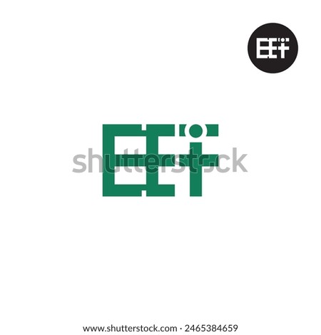 EFI Logo Letter Monogram Design