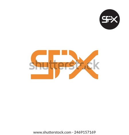 SPX Logo Letter Monogram Design