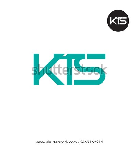 KTS Logo Letter Monogram Design