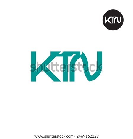 KTN Logo Letter Monogram Design