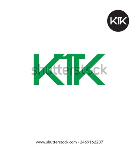 KTK Logo Letter Monogram Design