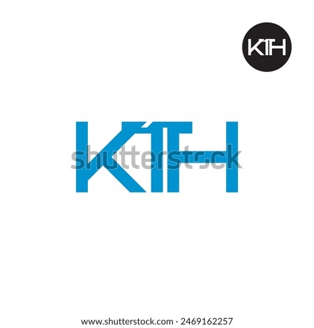 KTH Logo Letter Monogram Design