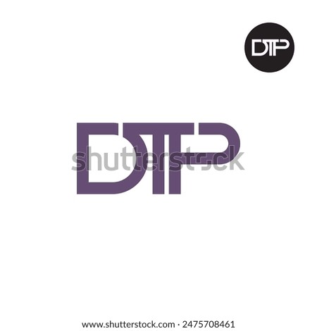 DTP Logo Letter Monogram Design