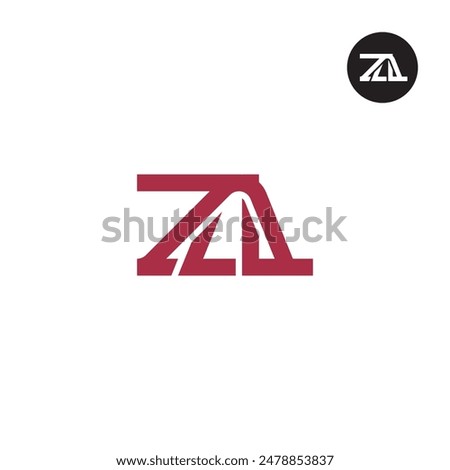 ZAL Logo Letter Monogram Design