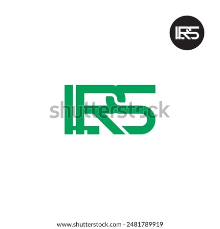 LRS Logo Letter Monogram Design