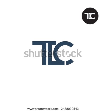 TLC Logo Letter Monogram Design